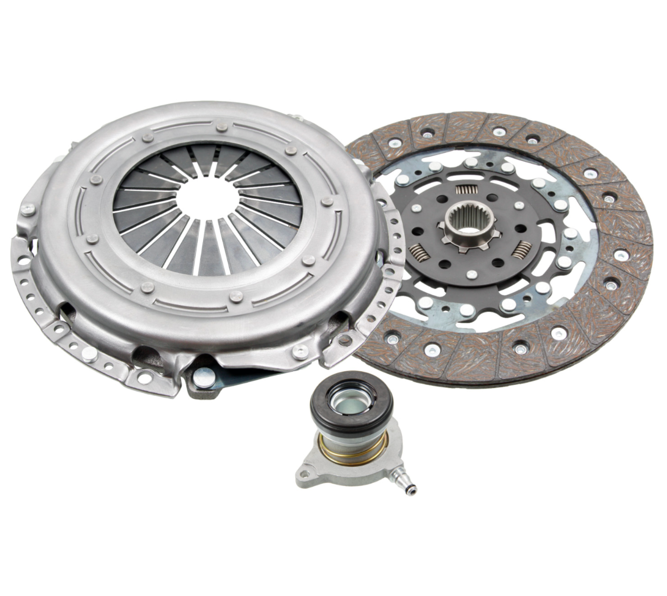 Koppelingsset met hydraulisch druklager