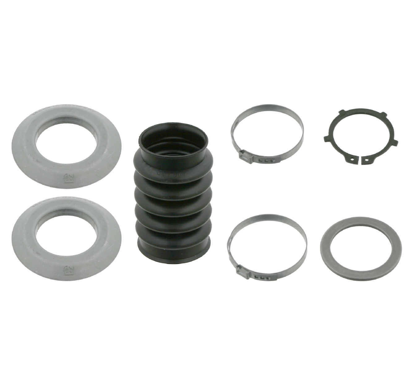 Aanbouwset voor middenlager cardanas