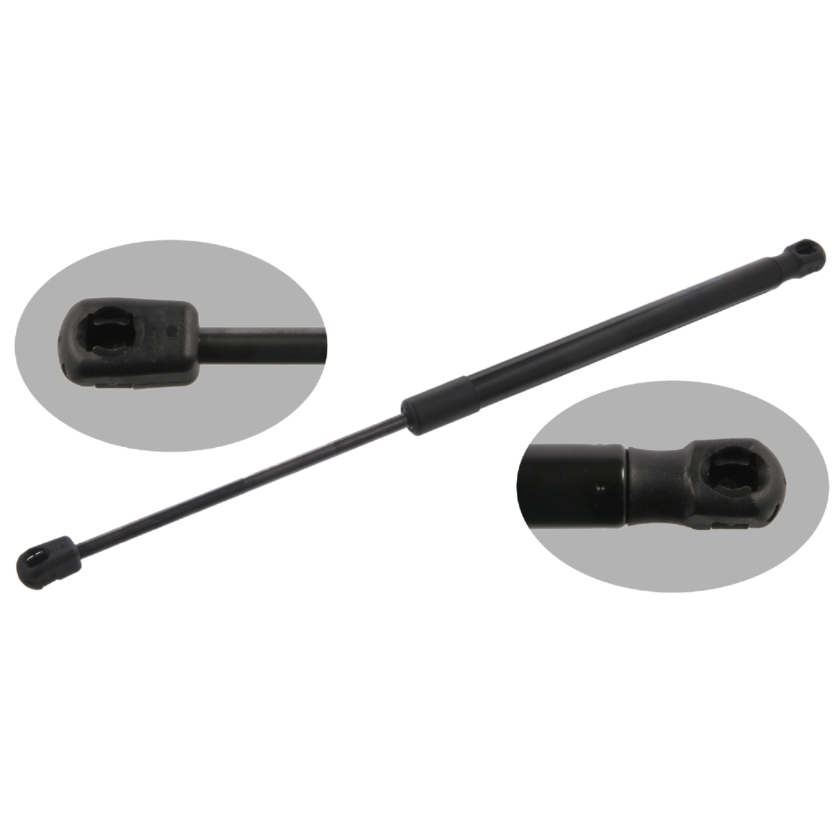 Gasdrukveer voor achterklep