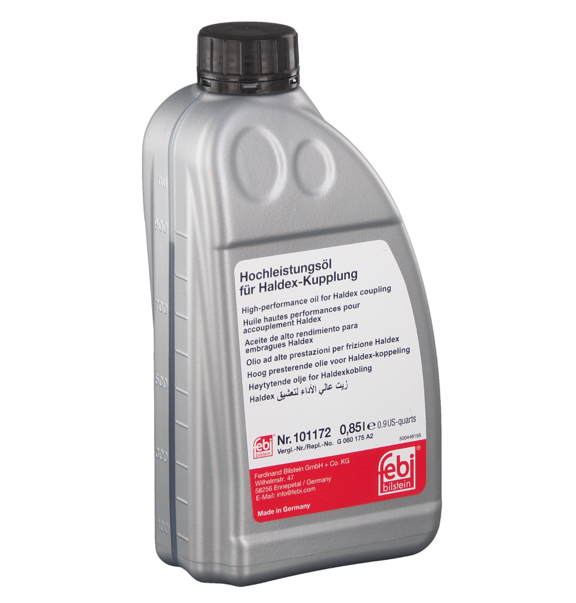 Olie voor Haldex-koppeling