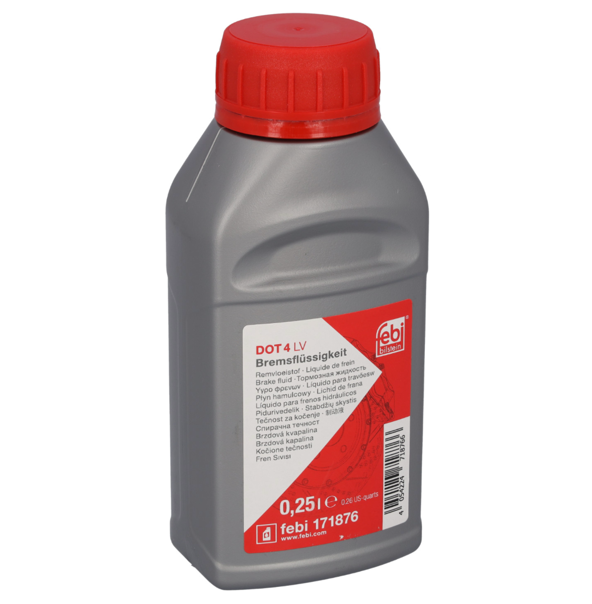 Remvloeistof DOT4 LV (24st van 0.25L)