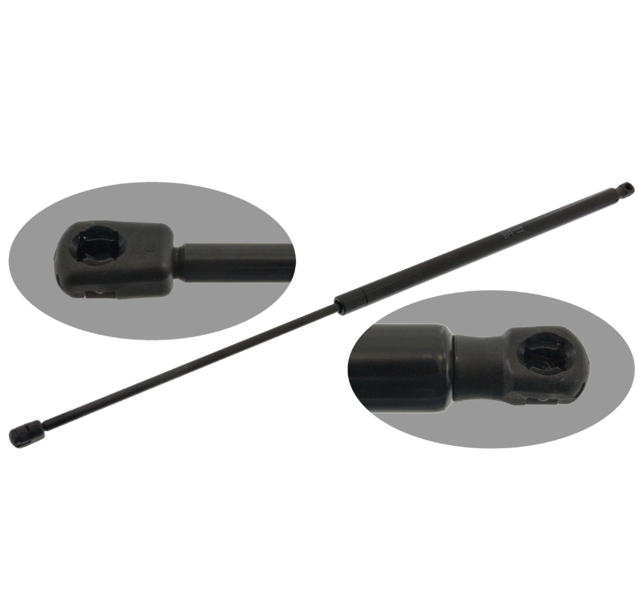 Gasdrukveer achterklep