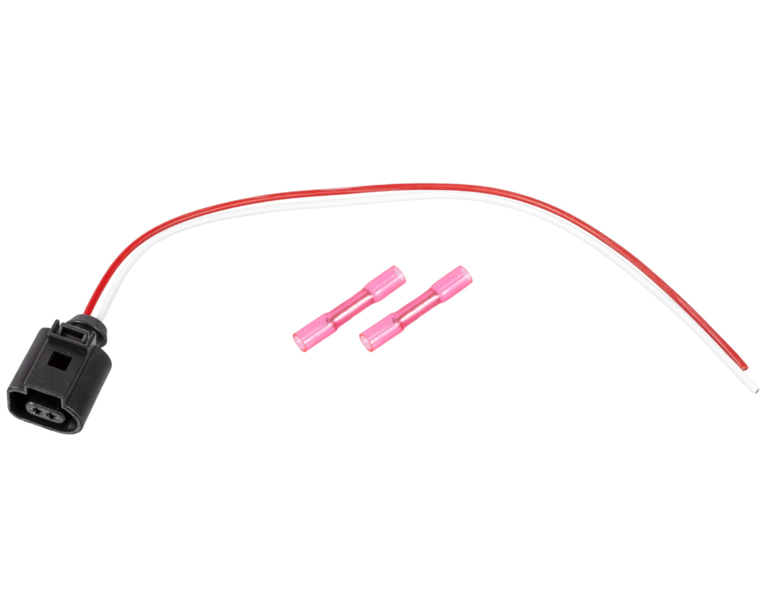 Kabelreparatieset met stekker en krimpconnectoren