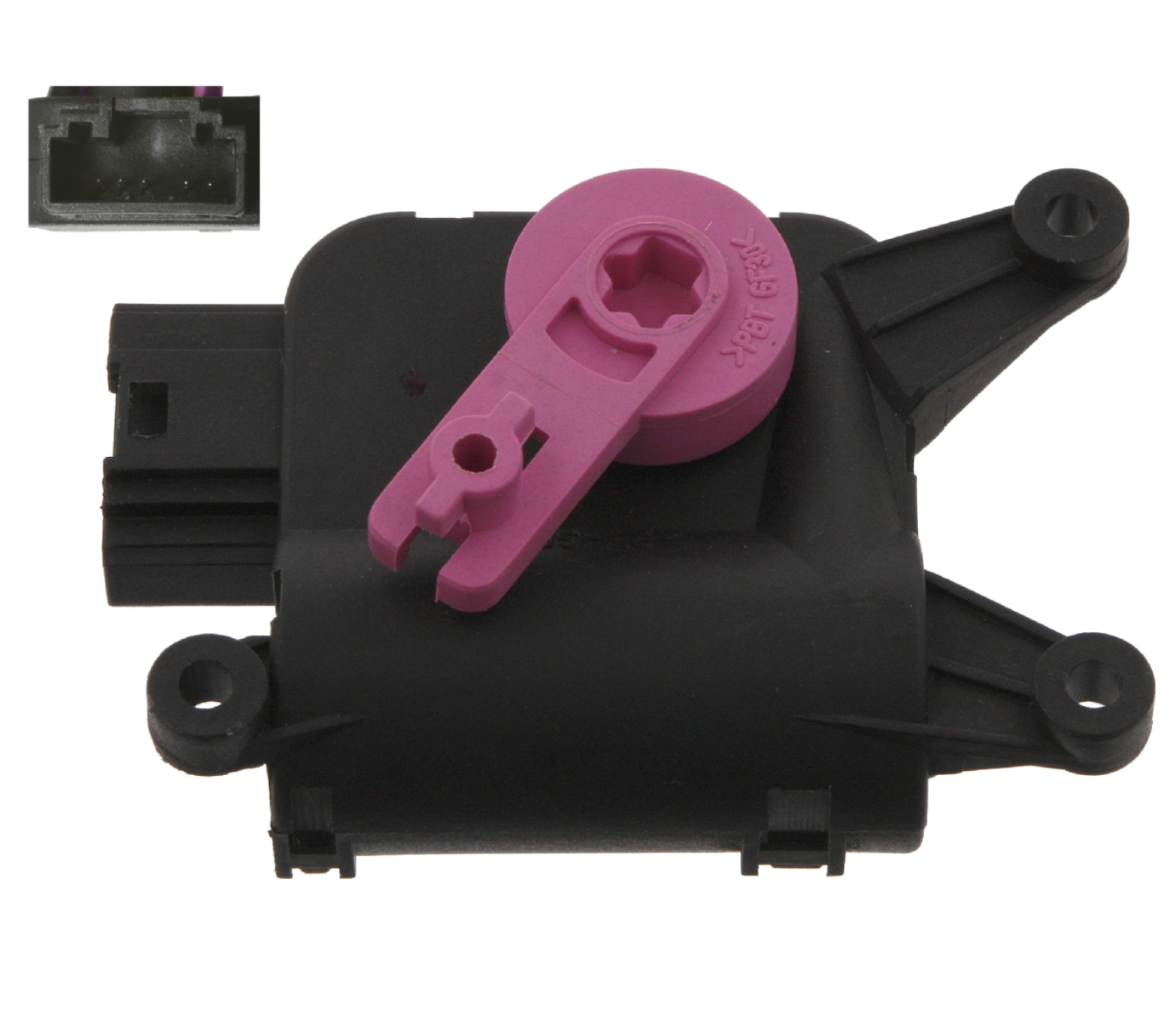 Servomotor voor temperatuurregelklep