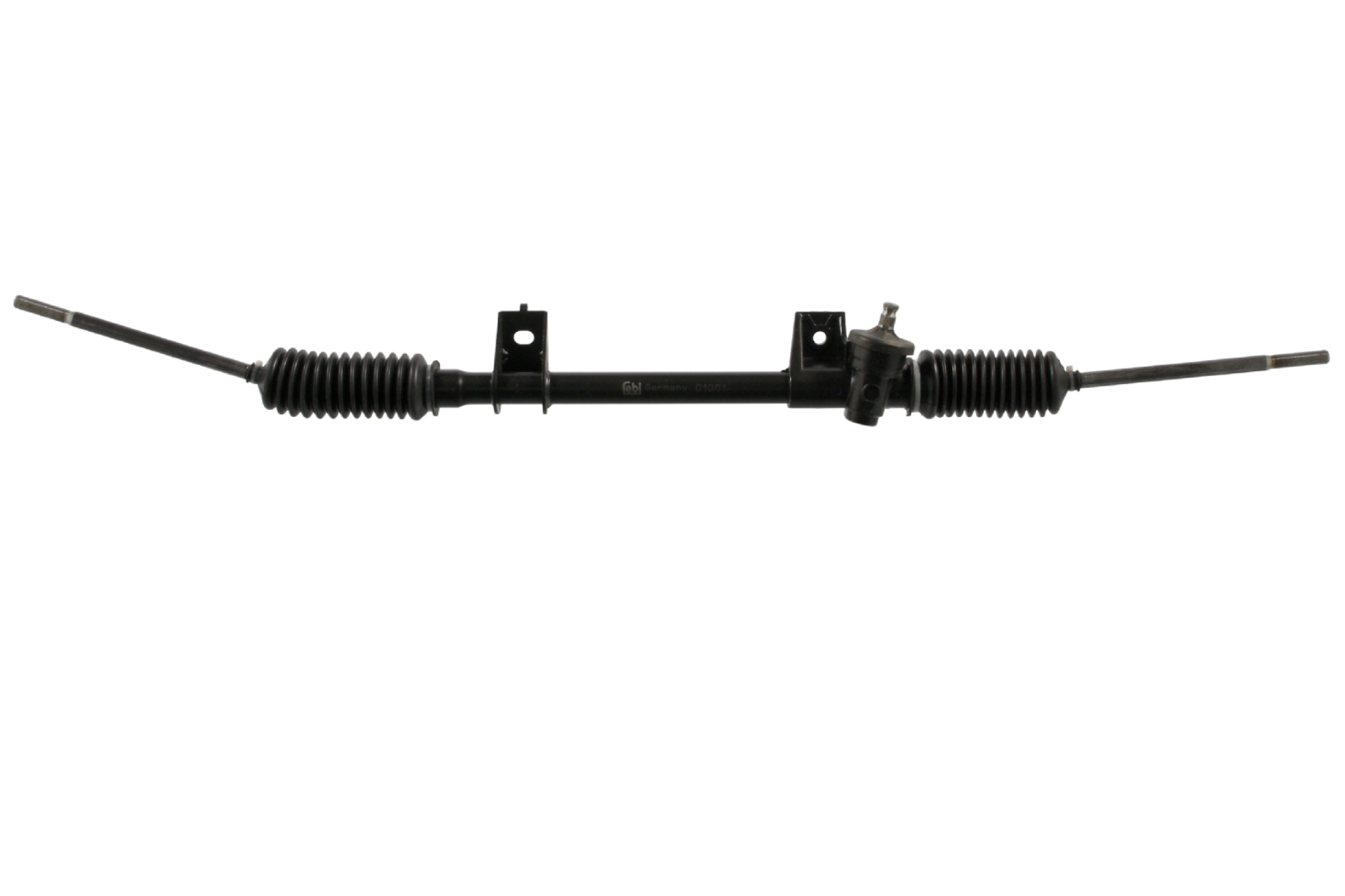 Stuurhuis met spoorstang